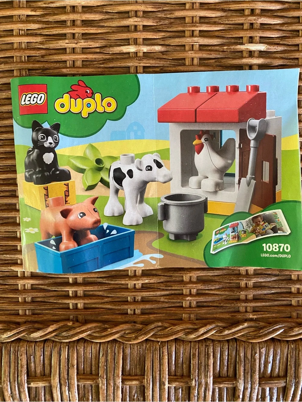 LEGO Duplo 10870 Farm Animals Set - Complete w/ Instruction Booklet